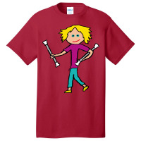 Baton Twirling Love Basic T-shirt | Artistshot