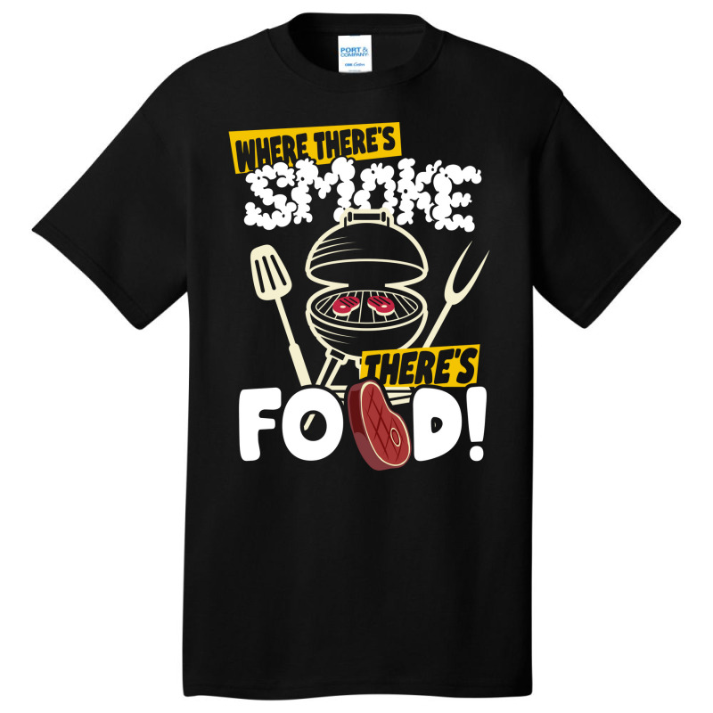 Bbq Aesthetic Basic T-shirt by strosesimonsf | Artistshot