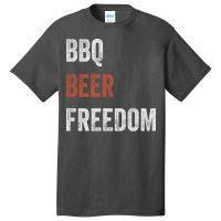 Beer Bbq Freedom Texas Bbq Design For Him Love Basic T-shirt | Artistshot