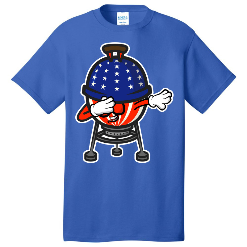 Dabbing Usa Bbq Grill Tumblr Basic T-shirt by strosesimonsf | Artistshot