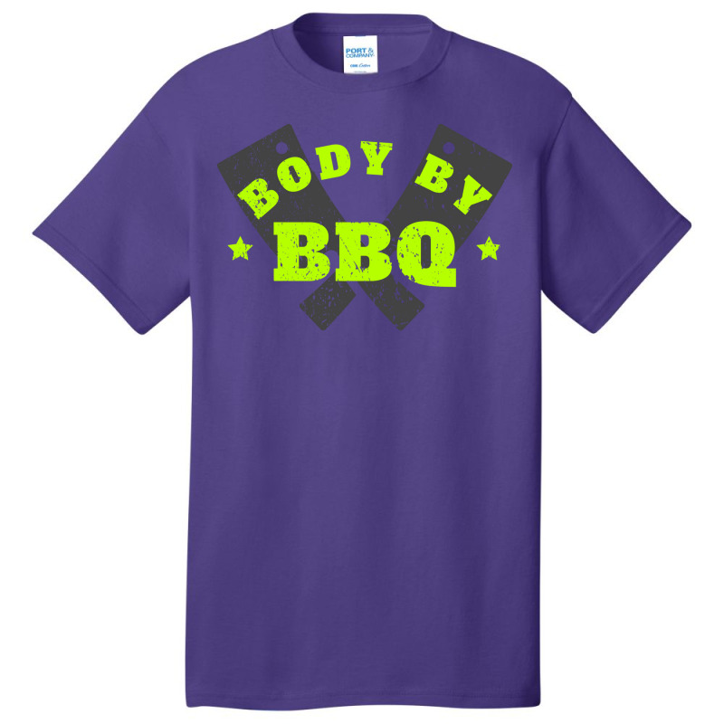 Body By Bbq 80s Stars Basic T-shirt by strosesimonsf | Artistshot