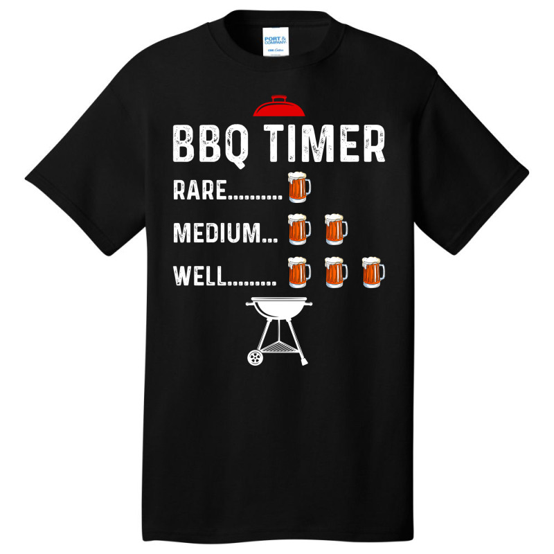 Grill Barbecue Bbq Season Meat Grillmaster Gift Su Basic T-shirt by strosesimonsf | Artistshot