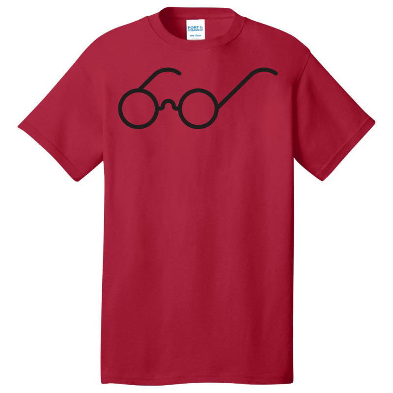 Nerd Wizard Glasses 29 Basic T-shirt by quillhaileyv | Artistshot