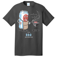 Yeah I Bbq And Drink Beer Cute Novelty Happy Humor Basic T-shirt | Artistshot