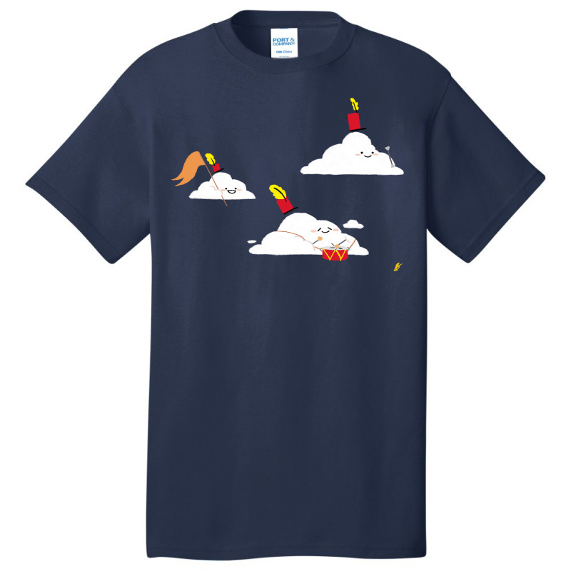 Parade Of Clouds Nostalgia Basic T-shirt by strosesimonsf | Artistshot