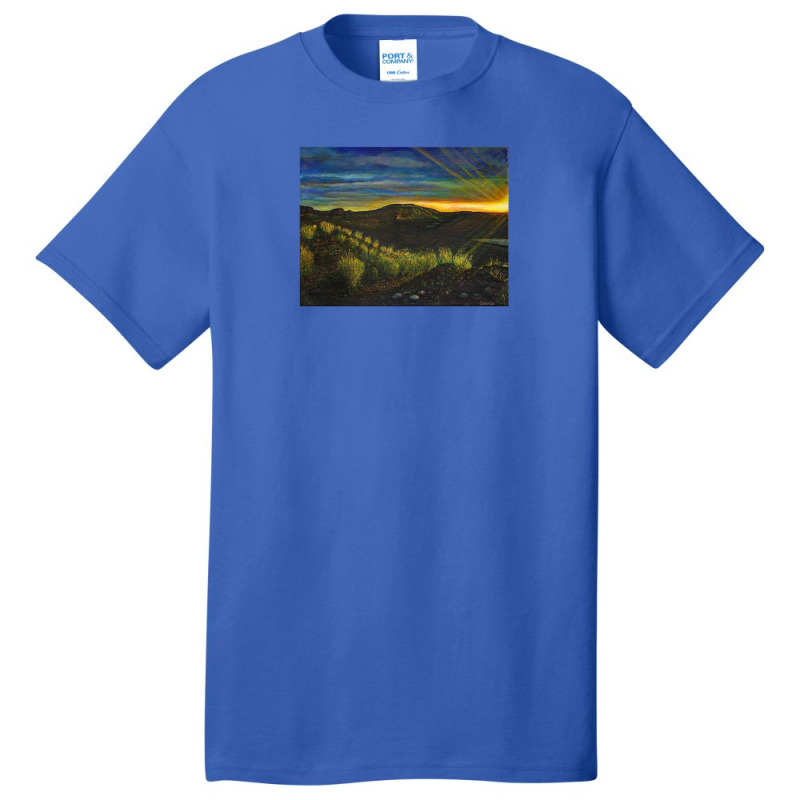 Desert Sunset Basic T-shirt | Artistshot