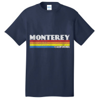 Retro 80s California Ca Souvenir Monterey Tank Top Basic T-shirt | Artistshot