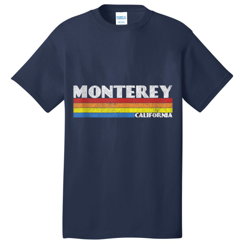 Retro 80s California Ca Souvenir Monterey Tank Top Basic T-shirt | Artistshot