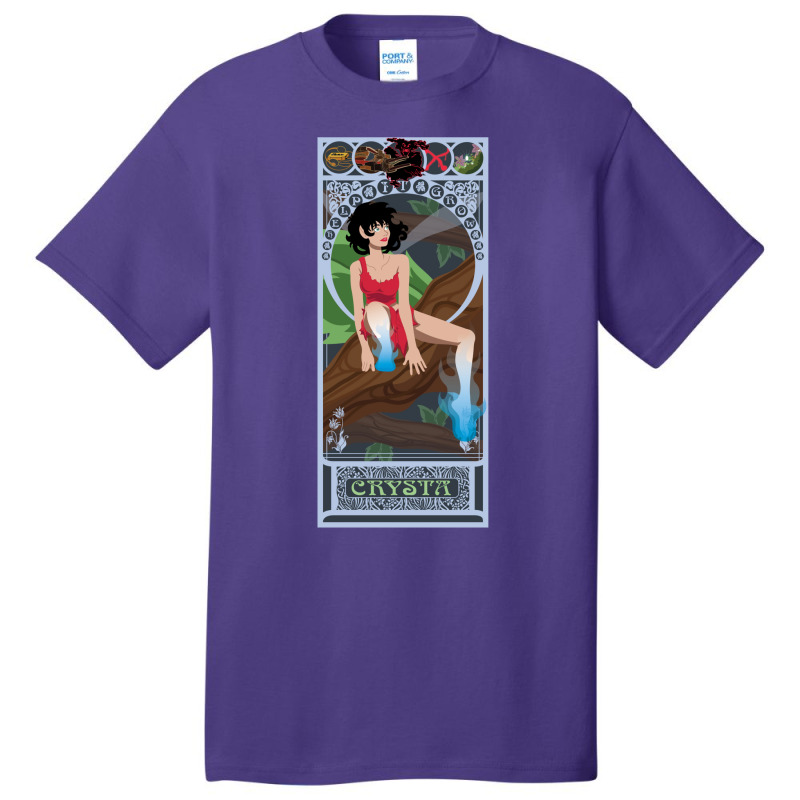 Crysta Nouveau   Fern Gully Basic T-shirt by lehnenbeytutl | Artistshot