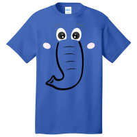 Elephant Face, Cartoon Style, Easy Halloween Costu Basic T-shirt | Artistshot