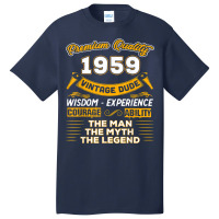 Mens The Man Myth Legend 1959 63rd Birthday Gift F Basic T-shirt | Artistshot