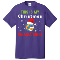 This Is My Christmas Pajama Volleyball Middle Bloc Basic T-shirt | Artistshot