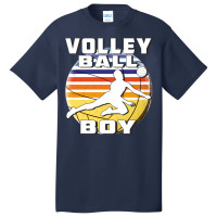 Volleyball Boy Humor Basic T-shirt | Artistshot