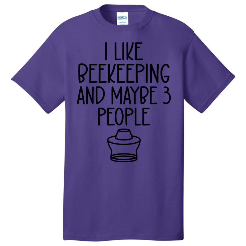 I Like Beekeeping And Maybe Three People Retro Basic T-shirt by reuletrevere8 | Artistshot