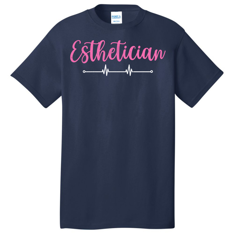 Esthetician Font Contrast Design Basic T-shirt | Artistshot