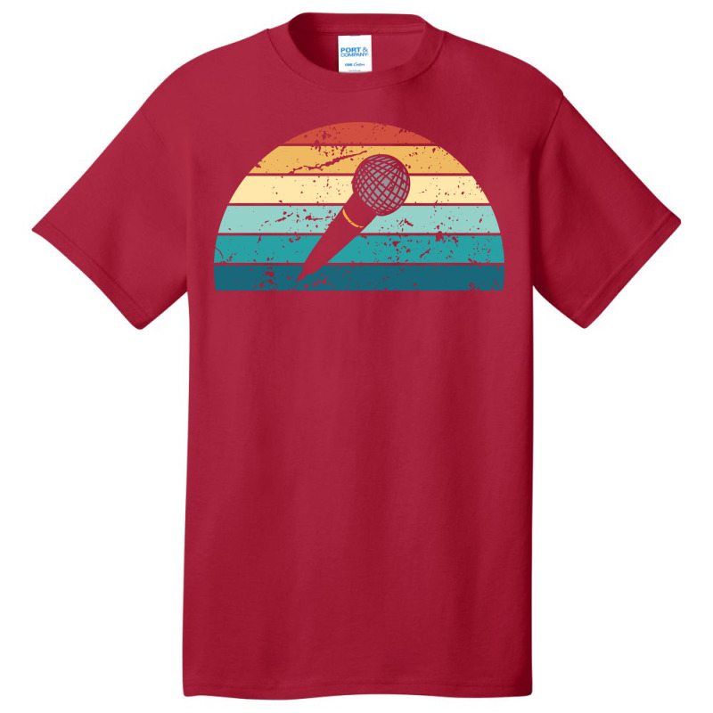 Retro Beatboxing Sunset Vintage Beatbox Sunrise Na Basic T-shirt | Artistshot