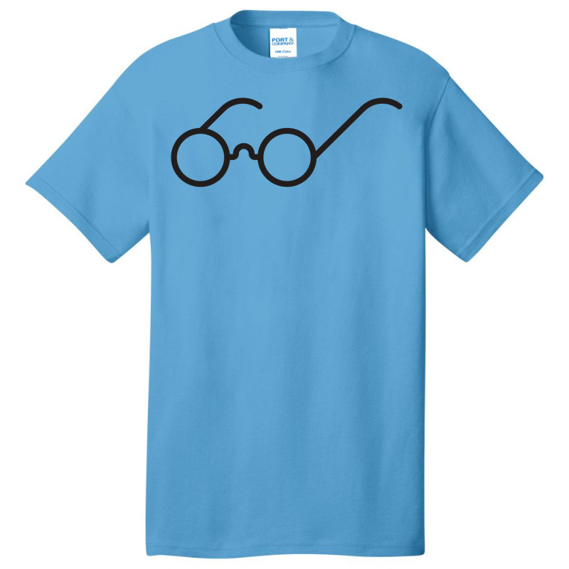 Nerd Wizard Glasses 41 Basic T-shirt by gwozdztobackn | Artistshot