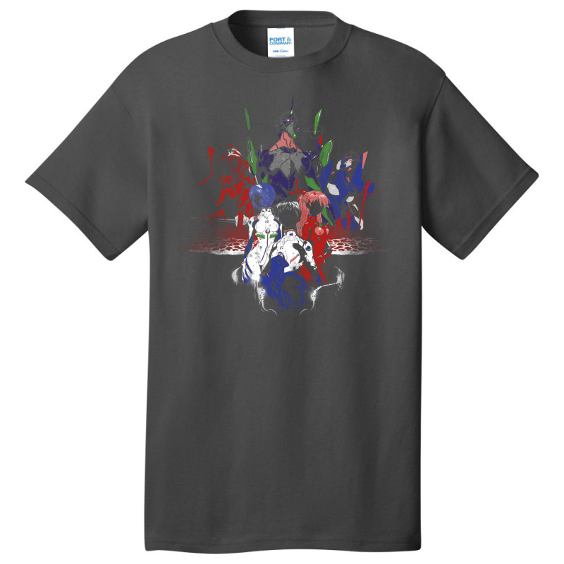 Neon Genesis Basic T-shirt by tociljkajal6 | Artistshot