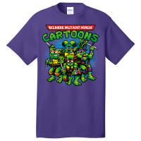 Ninja Cartoons Basic T-shirt | Artistshot