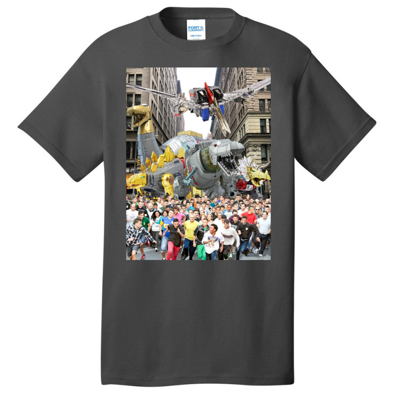 Attack Of The Dinobots Basic T-shirt | Artistshot