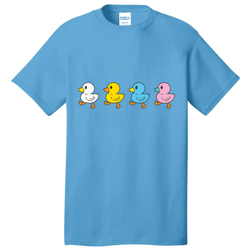 Four Little Ducks In A Row Basic T-shirt by Rosiana | Artistshot