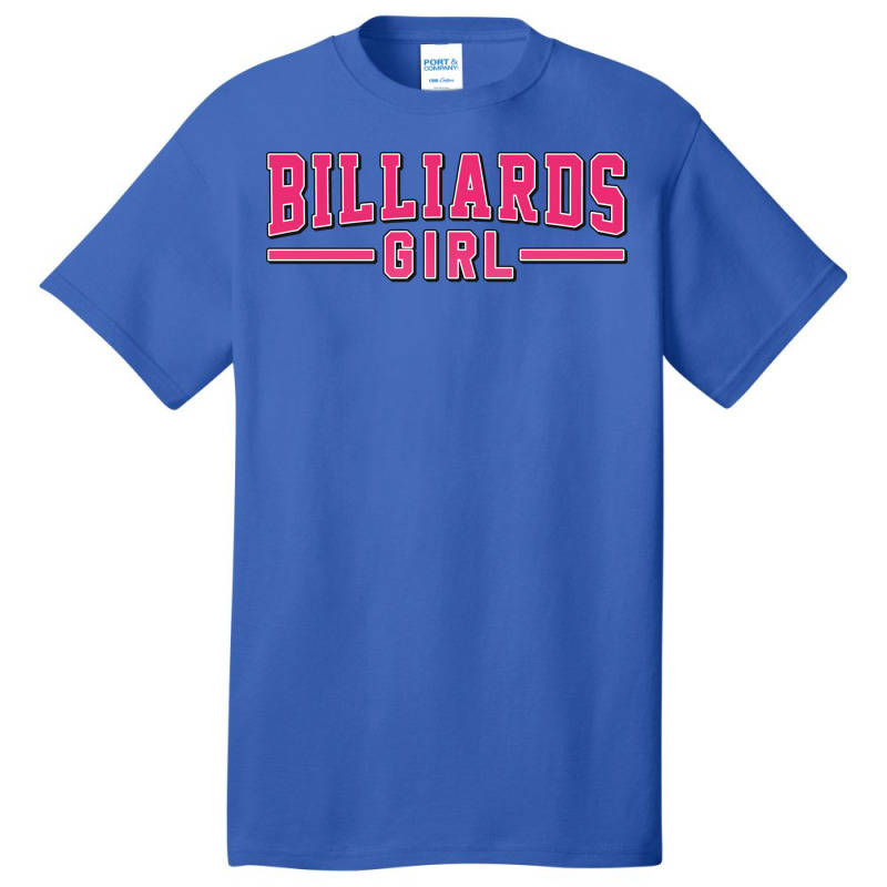 Billiards Girl Perfect Present For Mother Dad Frie Basic T-shirt | Artistshot