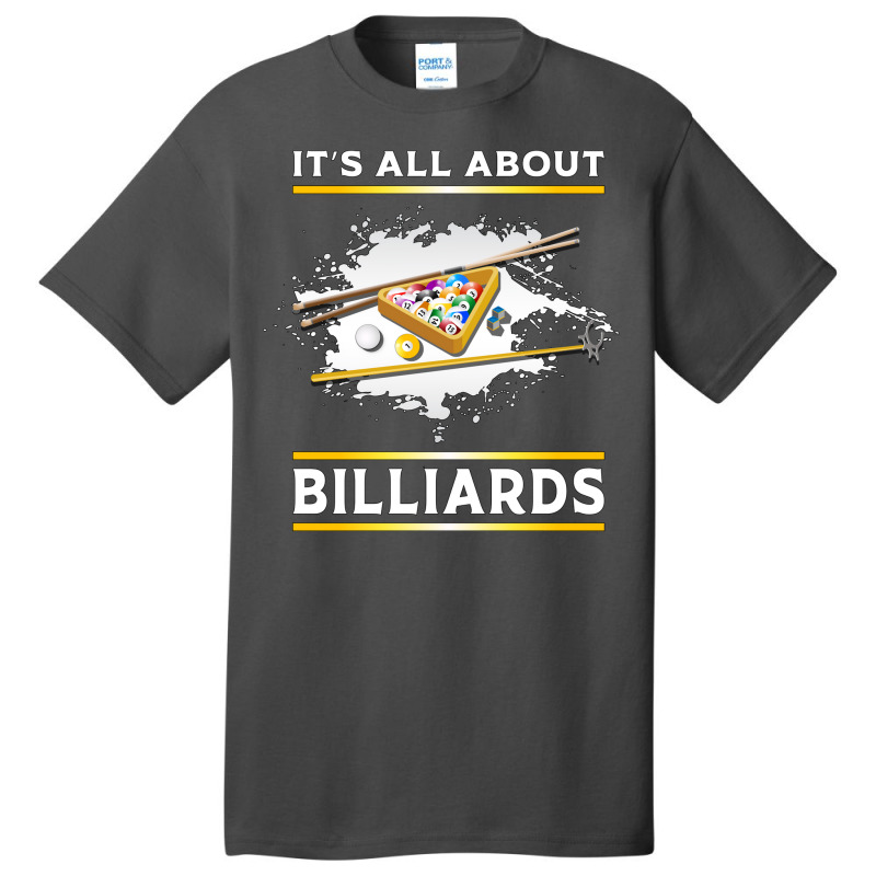 It´s All About Billiards Basic T-shirt | Artistshot