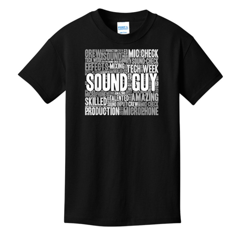 Sound Guy Sound Engineer Theater Stage Crew Production T Shirt Basic Youth T-shirt | Artistshot