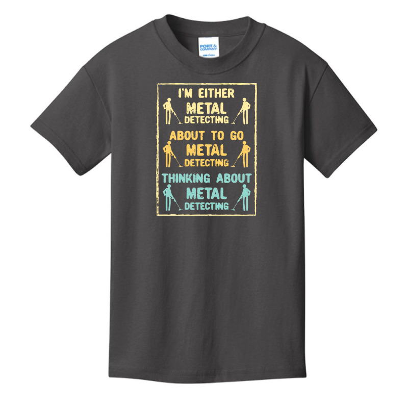 Metal Detecting,metal Detecting Metal Detector Basic Youth T-shirt by dafarary | Artistshot