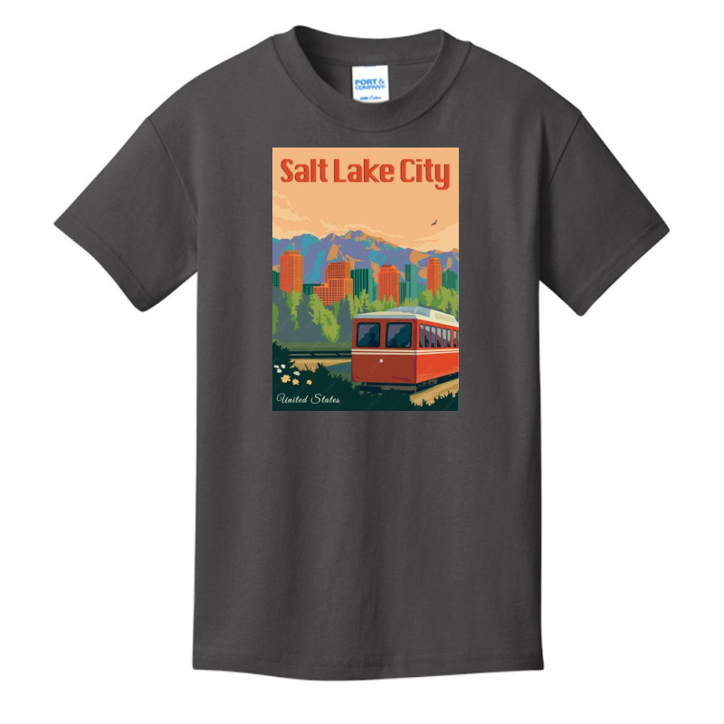 Salt Lake City Utah Basic Youth T-shirt | Artistshot