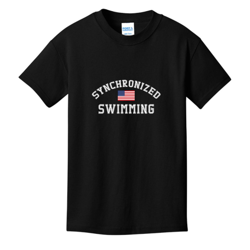 American Flag Synchronized Swimming Basic Youth T-shirt by Darlyssia89 | Artistshot