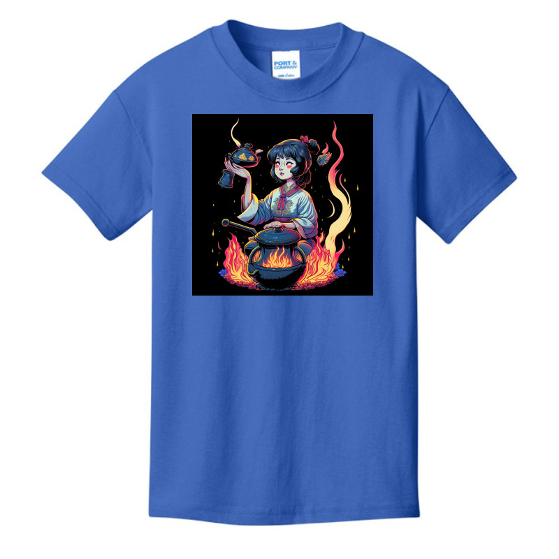 Woman Cooking Basic Youth T-shirt | Artistshot