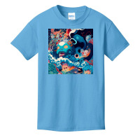 Kanagawa Wave Parade Basic Youth T-shirt | Artistshot