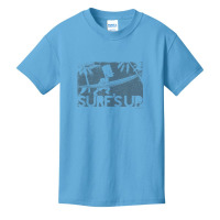 The Simpsons Bart Vintage Distressed Surf's Up Pos Basic Youth T-shirt | Artistshot