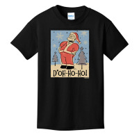 The Simpsons Homer Santa Christmas Holiday Dâ€ Basic Youth T-shirt | Artistshot