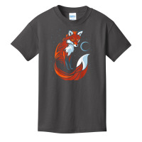 Tribal Tail Fox T Shirt Graphic Design Tshirt Basic Youth T-shirt | Artistshot