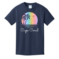 Cape Coral Florida Vacation Beach Island Family Gr Basic Youth T-shirt | Artistshot