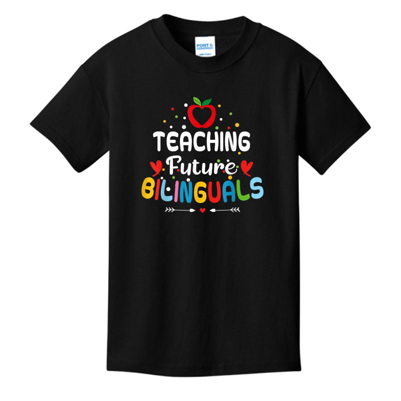 Teaching Future Bilinguals   Spanish Teachers Back Basic Youth T-shirt by terrilyn | Artistshot