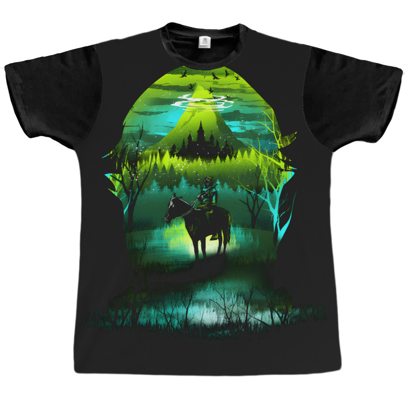 Green Forest Graphic T-shirt by JessicaaMoore | Artistshot