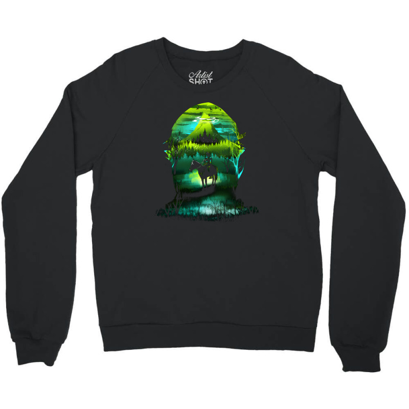 Green Forest Crewneck Sweatshirt by JessicaaMoore | Artistshot