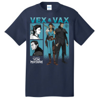 The Legend Of Vox Machina Vex & Vax Blocks Tank To Basic T-shirt | Artistshot