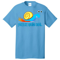 Fastest Racing Snail   Fast Racing Snail1 Basic T-shirt | Artistshot