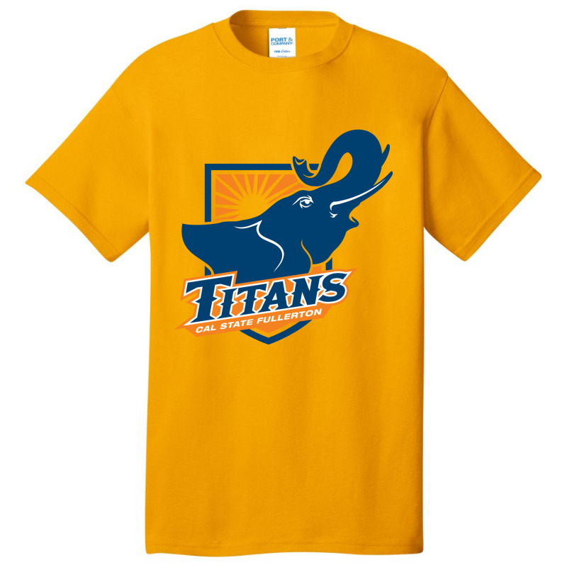 Cal,-state,-fullerton,-titans Basic T-shirt | Artistshot