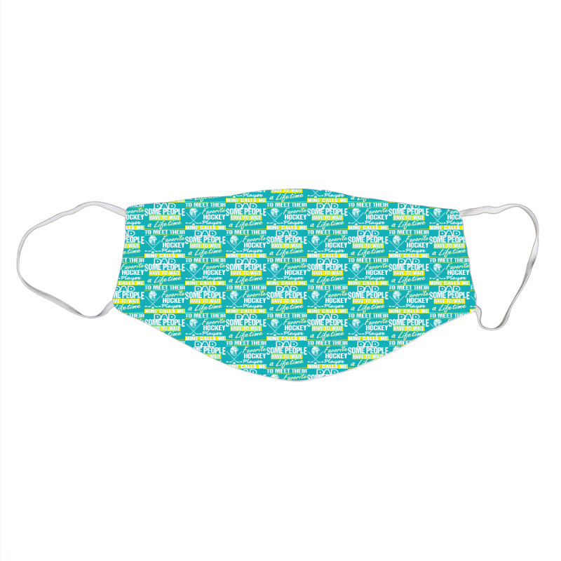 Hockey Player's Dad - Father's Day - Dad Shirts Face Mask | Artistshot