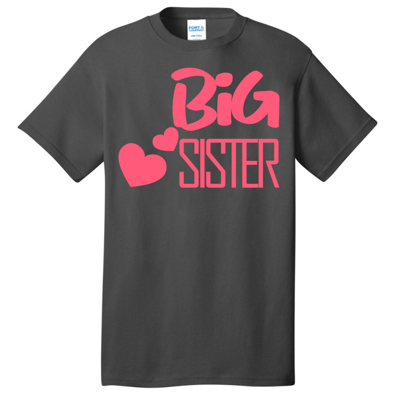 Big Sister Retro Tumblr Basic T-shirt by holatellids | Artistshot