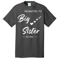 Promoted To Big Sister Est 2022 Tumblr Basic T-shirt | Artistshot