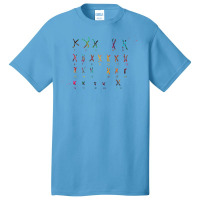 Female Chromosome Idiogram Aesthetic Basic T-shirt | Artistshot