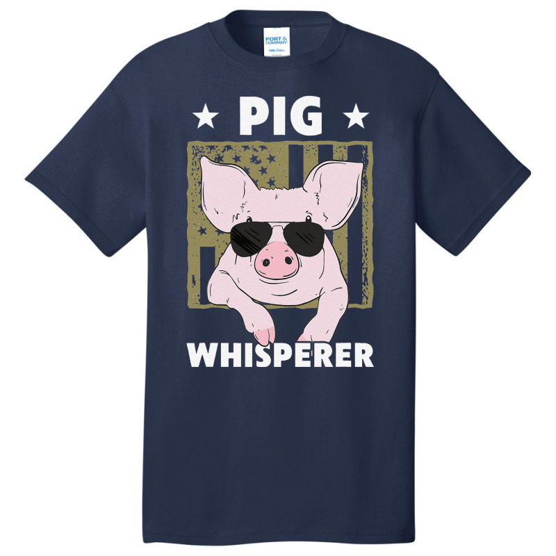 I Just Really Love Pigs Ok? Hog Lover Cute Farmer Basic T-shirt | Artistshot