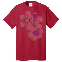 Dmt Molecule Chemistry Hipster Basic T-shirt | Artistshot