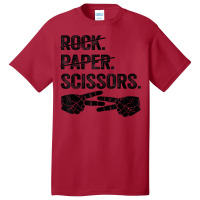 Rock Paper Scissors Tee Lesbian Women Girls Gay Pr Basic T-shirt | Artistshot